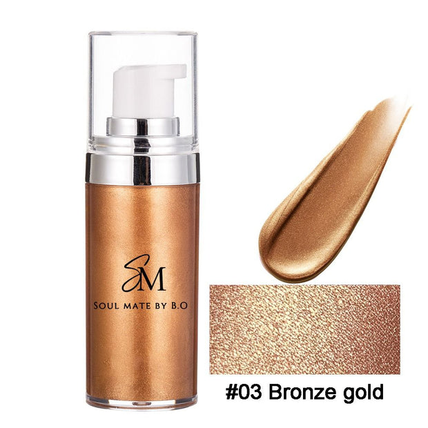 Face and body shimmer cream